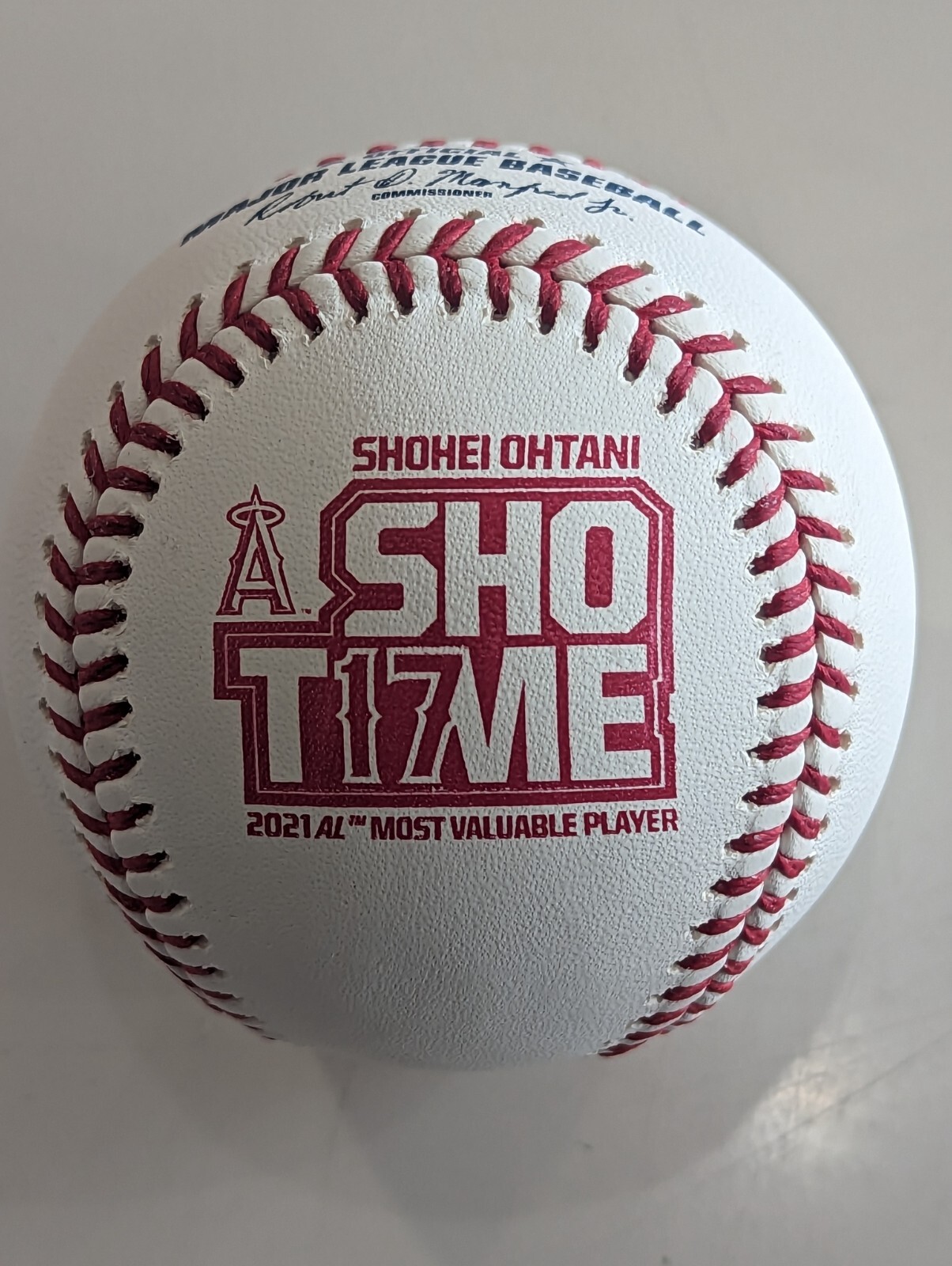 SHOHEI OHTANI Official Rawlings 2021 MVP Baseball Los