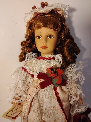 Collector's Choice Fine Porcelain Doll With Certificate