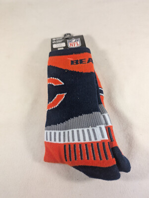 NFL Chicago Bears Large Sport Fan Crew Socks