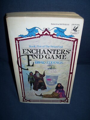 Enchanters' End Game David Eddings 1984 Used Paperback Book 5 of the Belgariad