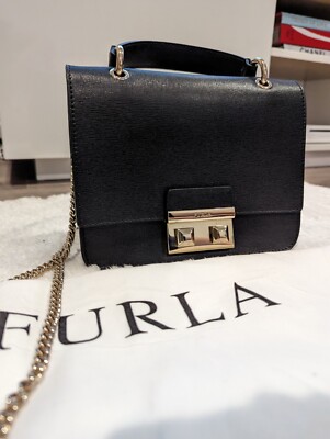 Furla brava black new arrivals