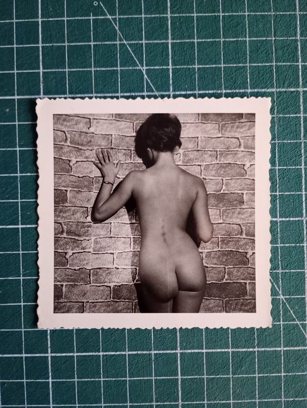 Av227 Phototypie Circa 1950 Curiosa Ã©Rotique ModÃ¨Le FÃ©Minin