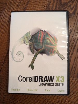 CORELDRAW X3 Graphics Suite + Serial & Authenticity Card *READ DESCRIPTION