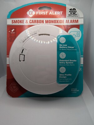 First Alert Smoke & Carbon Monoxide Alarm 