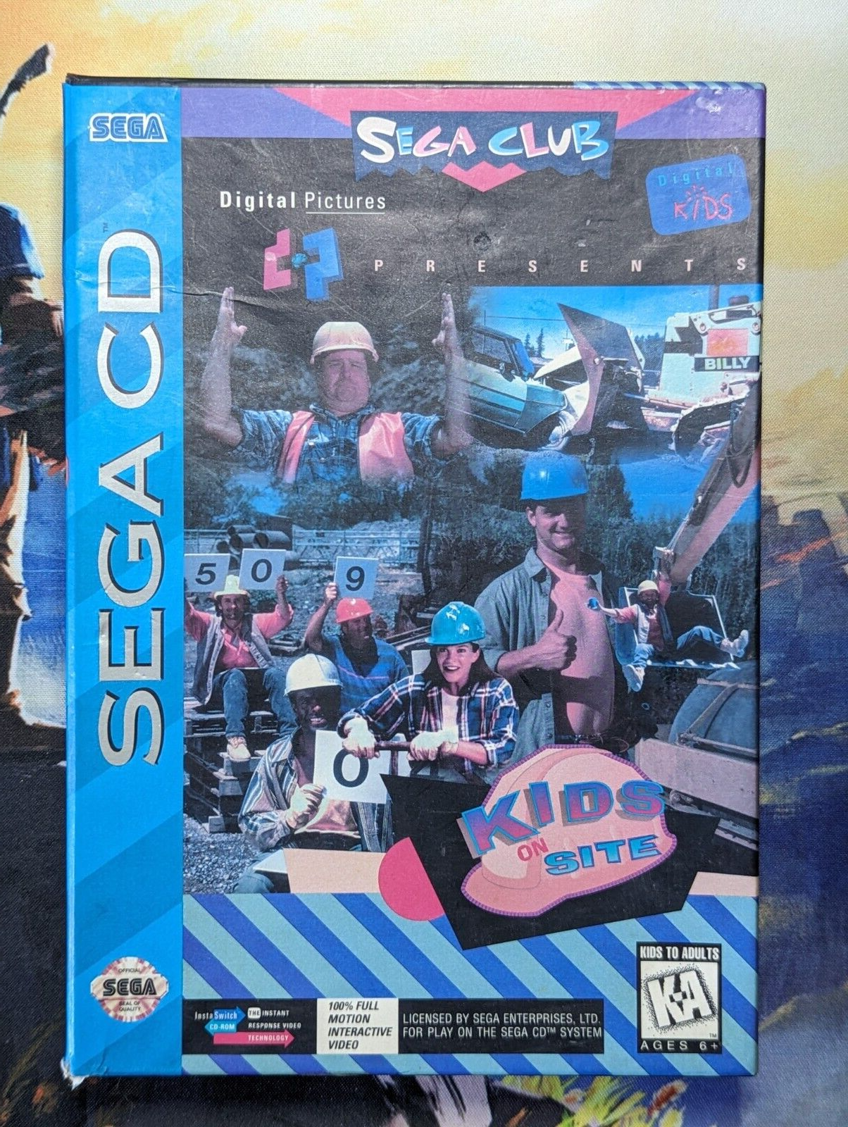 Kids on Site Complete (Sega CD, 1994) 782346036119| eBay