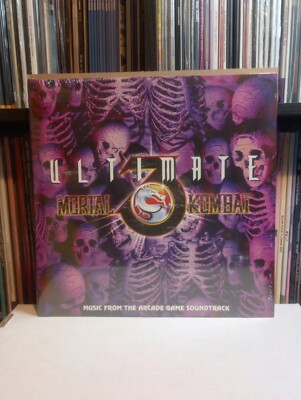 Dan Forden - Ultimate Mortal Kombat 3 Soundtrack Vinyl ETR Red/Silver/Yllw Swirl