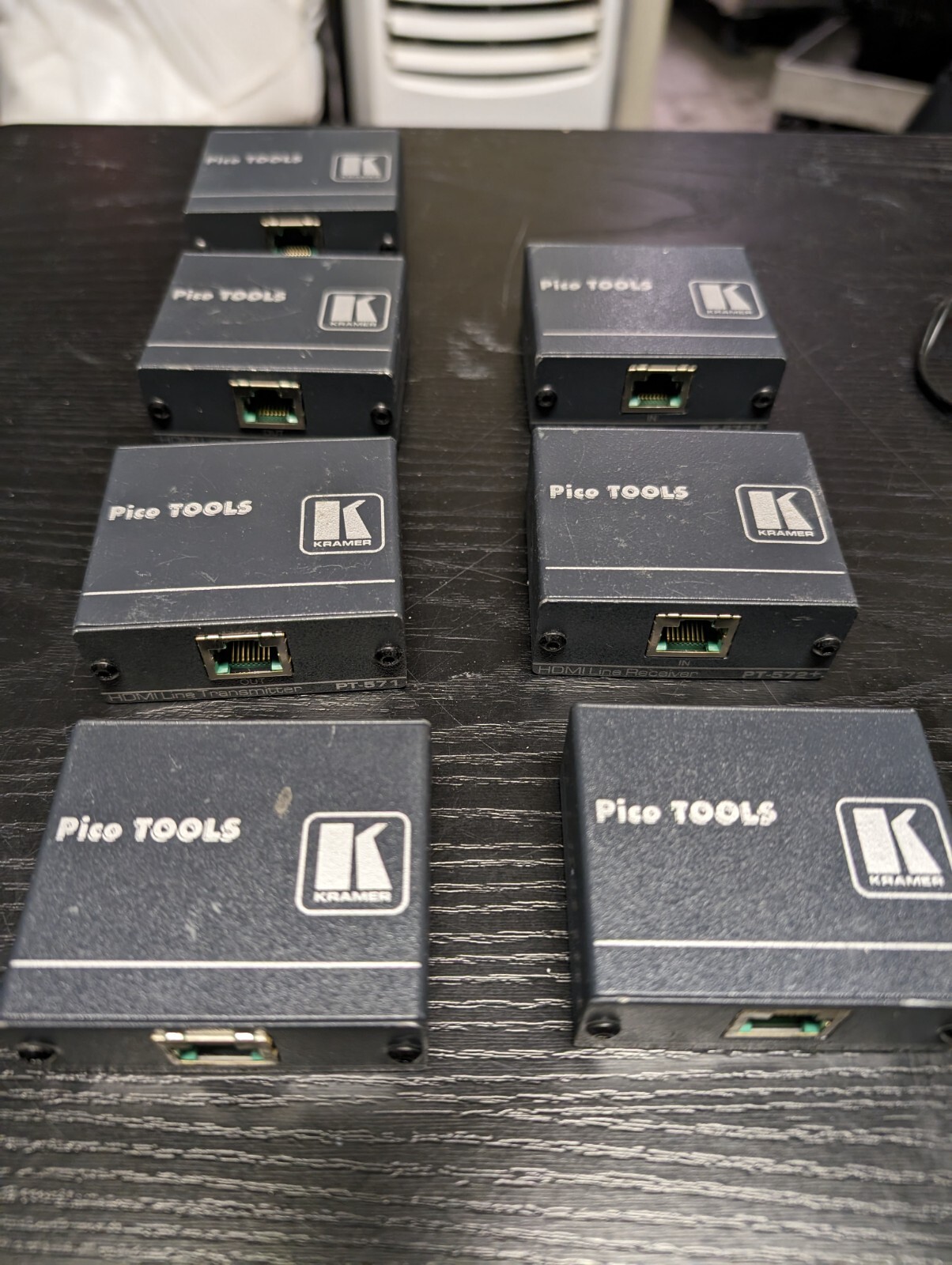 KRAMER -LOT of (4) PT-571 + (3) PT-572+ HDMI CAT5 EXTENDERS