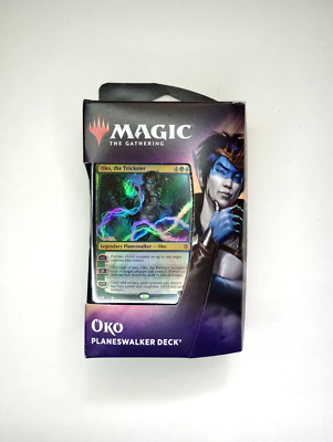 Magic The Gathering: Throne of Eldraine   Oko The Trickster Planeswalker Deck