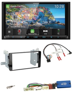 Kenwood Bluetooth Lenkrad 2DIN USB TMC DAB Navigation für Mitsubishi L200 06-15