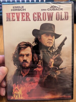 Never Grow Old (DVD, 2019) Sealed. 