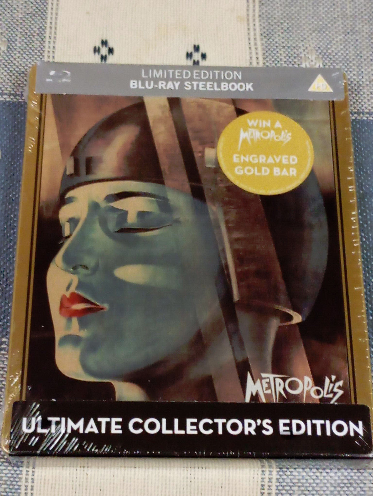 Metropolis Blu-Ray Steelbook 1927 Fritz Lang Eureka Masters