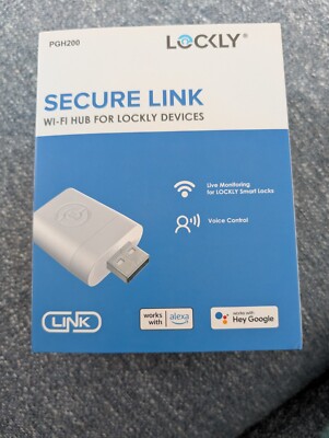 Lockly Secure LINK Wi-Fi Smart Hub For LOCKLY Devices (PGH200)