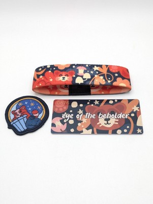 Zox Strap #876 Eye of The Beholder ~ NEW ~ Large ~ Wristband ~ Collector's Card