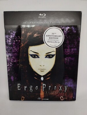 Ergo Proxy Complete Anime Series 10th Anniversary Edition + Slipcover Blu-ray