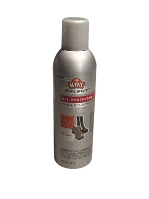 KIWI Select Rain & Stain Protector For All Color Shoes 7.7 oz Leather/Suede