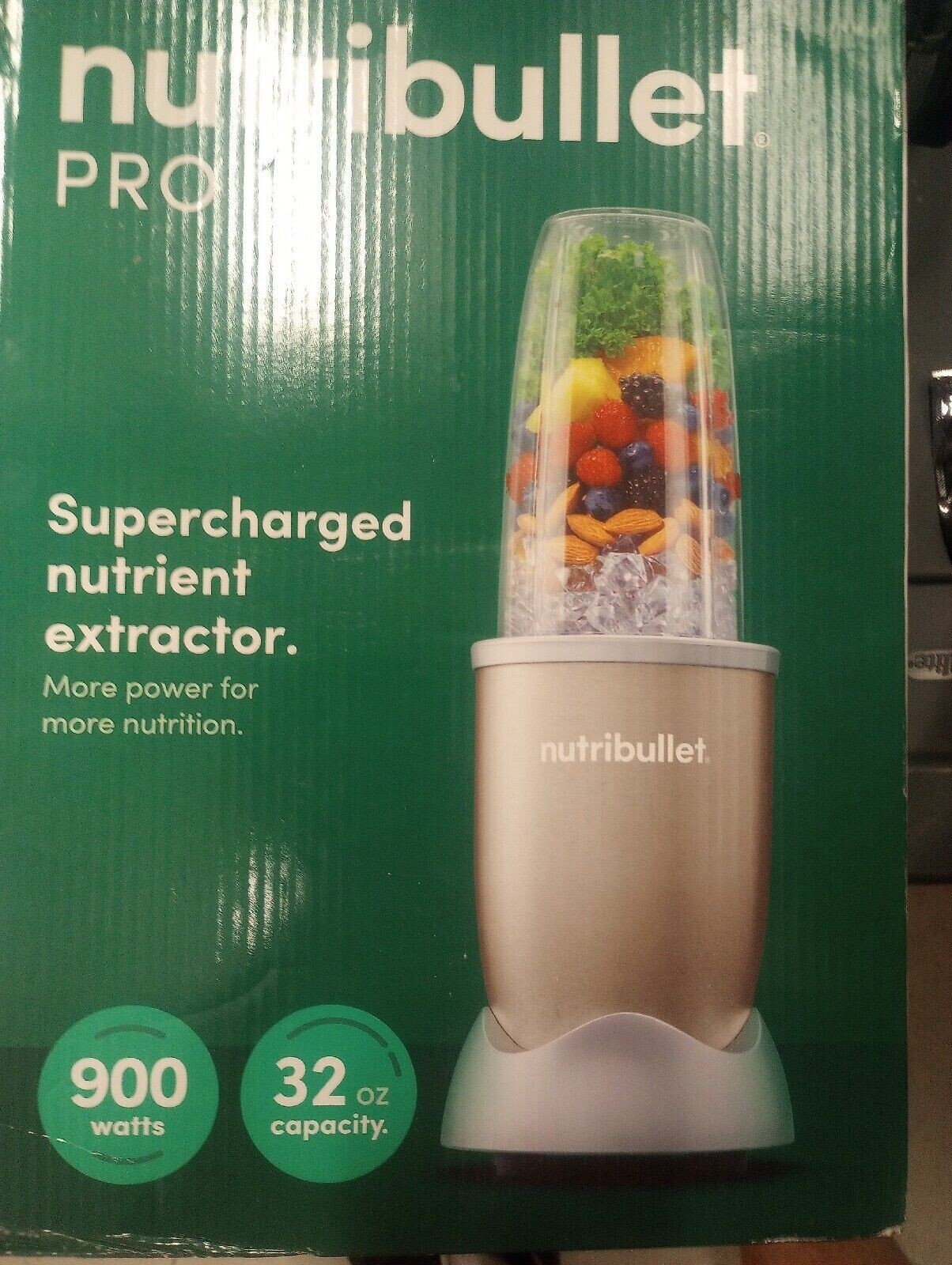 Nutribullet Pro 900 Watts Powerful Nutrient Extractor NEW