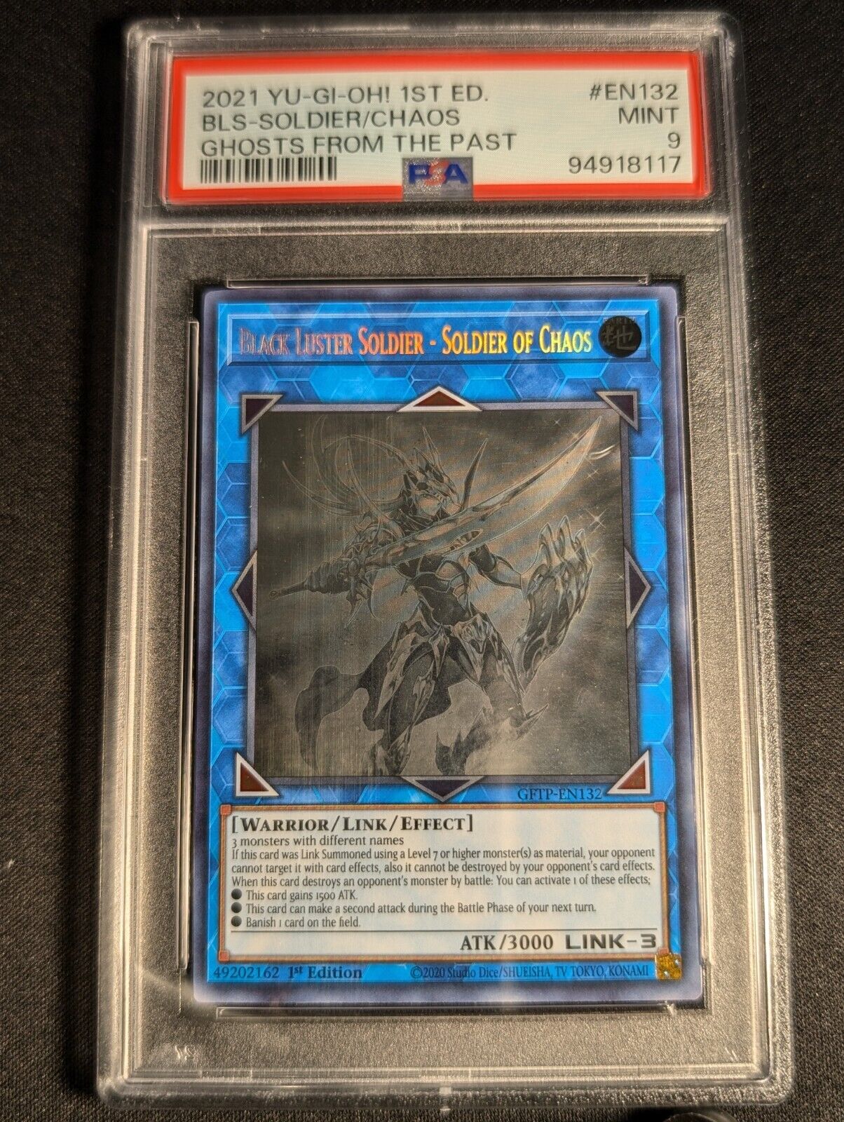 Yugioh - Black Luster Soldier Soldier of Chaos GFTP-EN132 Yugioh - Black Luster Soldier Soldier of Chaos GFTP-EN132