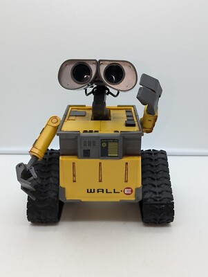 Disney Pixar Thinkway Wall-E Hello Talking Moving Robot Figure Works No Remote
