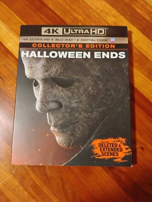 Halloween Ends (Ultra HD, 2022) With Slipcover