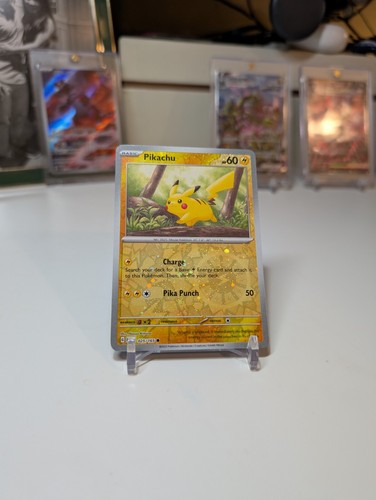 Pokemon Costco 151 Cosmos And Reverse Foil Promo Pikachu 025