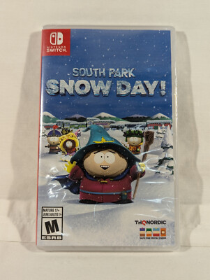 NEW Nintendo Switch South Park Snow Day Cartman Kenny SEALED