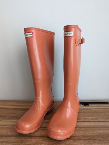 レインブーツ HUNTER WOMEN Original Hunter Color Backprint Tall Rain Boots Amazon.com | Hunter Original Tall Backstrap Print Rain Boot