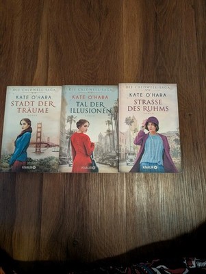 Kate O‘Hara Die Caldwell-Saga |  Trilogie | Historischer Frauen Roman Buchpaket