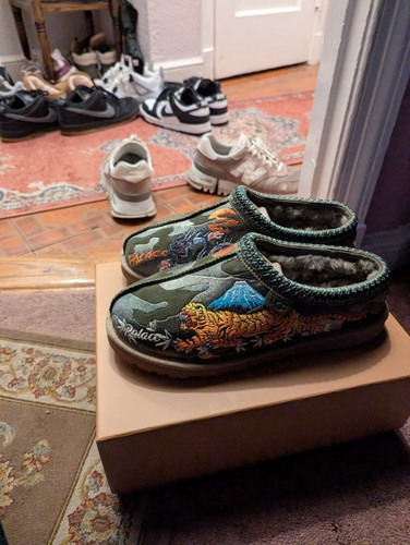 靴 PALACE UGG Tasman Slipper Olive camo 28 UGG Tasman Slipper Palace Burnt Olive Camo