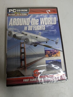 Microsoft Flight Simulator X / 2004  Around The World In 80 Flights PC Add-on