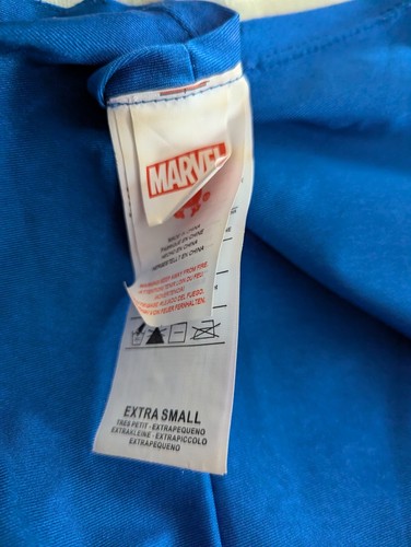 Marvel American Dream Costume, Size 0 , Sleeveless Dress, Gloves, Mask