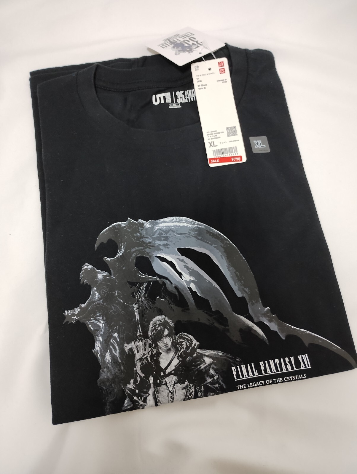 FINAL FANTASY UNIQLO 35th Anniversary UT T-shirt Complete 16