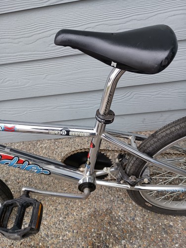 1996 Haro Shredder BMX Bike Old Mid School Chromoly Fusion - Chrome - Nice!