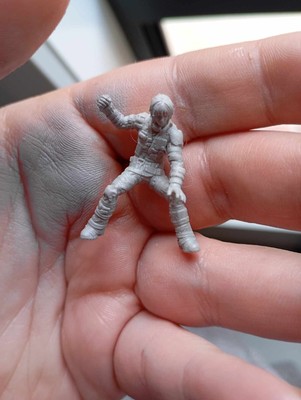 32mm Cyberpunk/sci-fi miniatures, Street Brawler Kai, tabletop games, sci-fi
