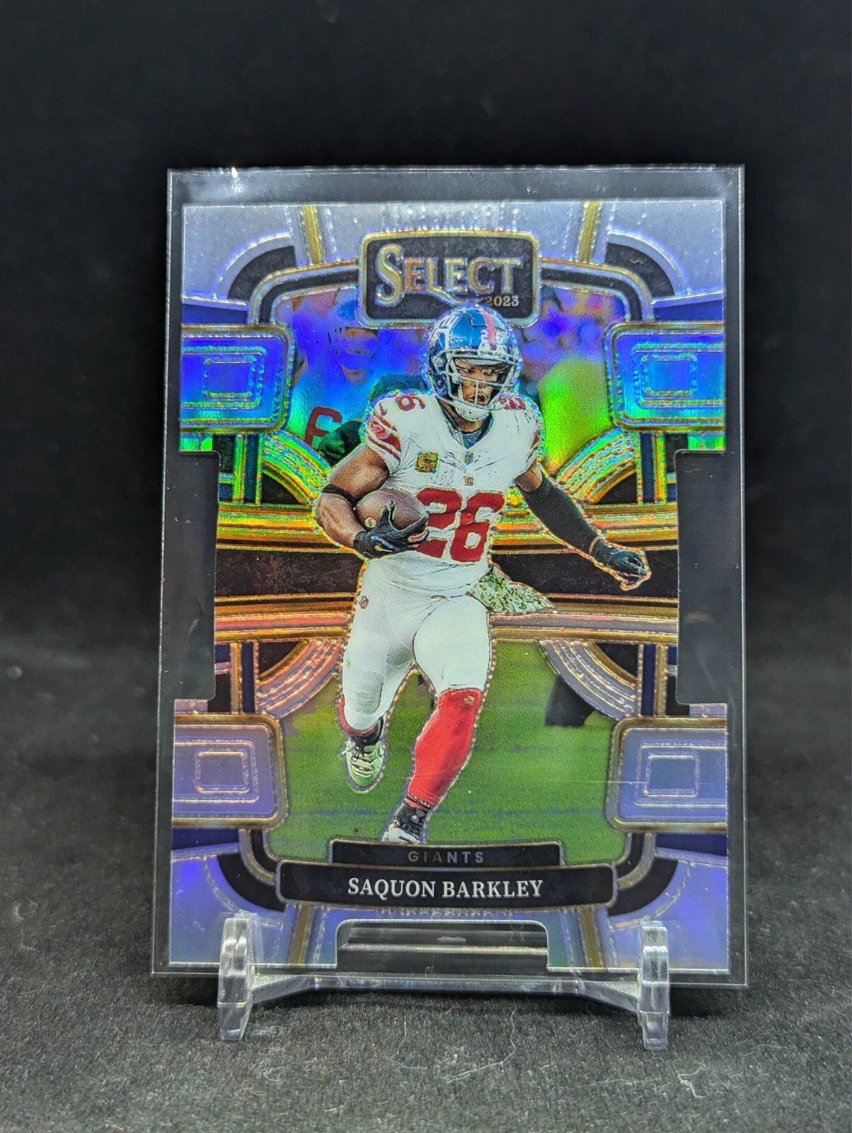 PANINI NFLカード OBSIDIAN DIE-CUT SAQUON BARKLEY GIANTS 01/10 #V13 送料無料 中古 IT1 PANINI NFLカード OBSIDIAN DIE-CUT SAQUON BARKLEY GIANTS 01