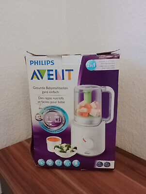 Philips Avent 2-in-1 Babynahrungszubereiter Dampfgarer und Mixer Babynahrung