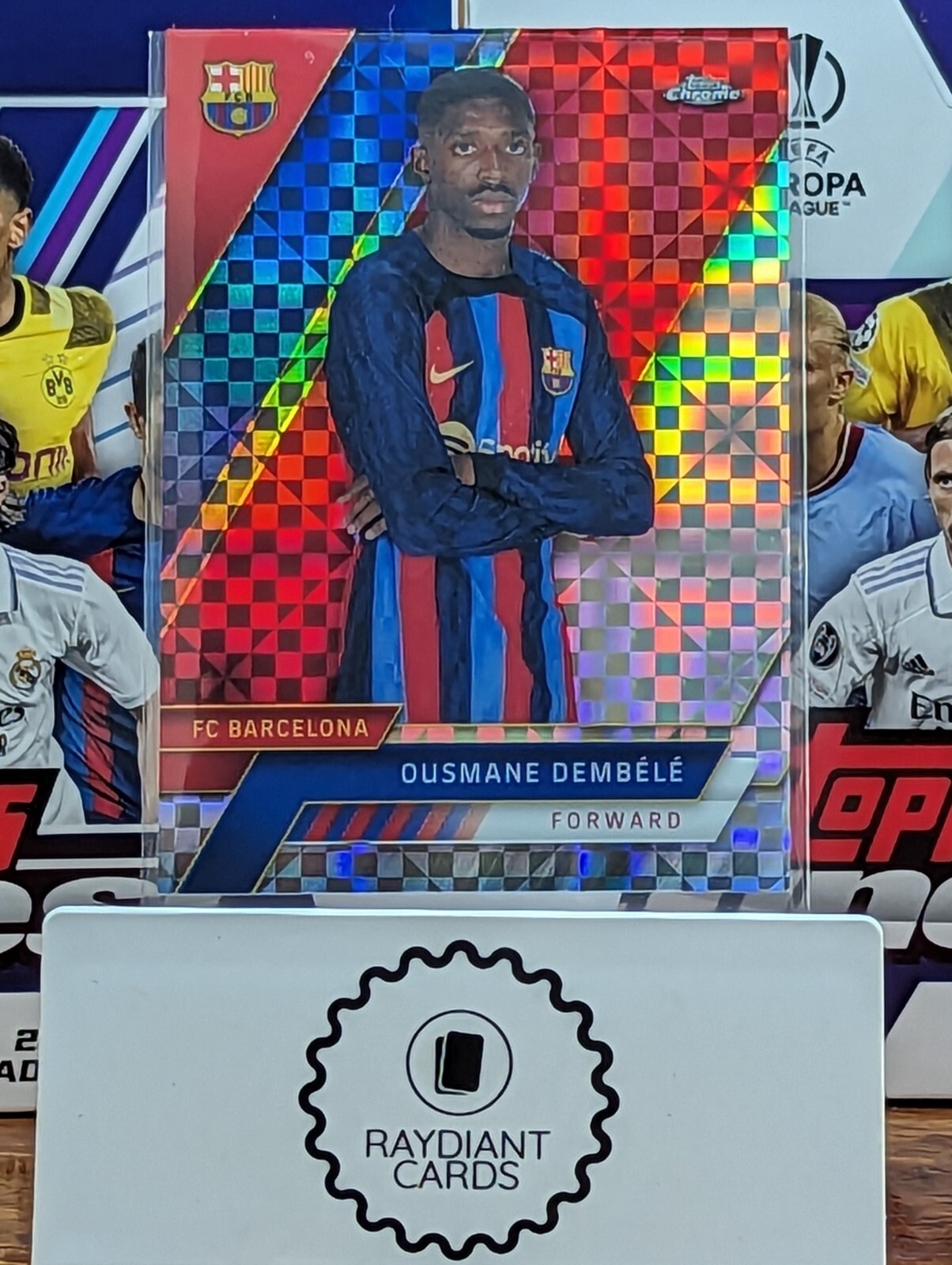 Topps Barcelona / Ousmane Dembele / デンベレ 2022-23 FC BARCELONA Topps Chrome OUSMANE DEMBELE #24 Silver