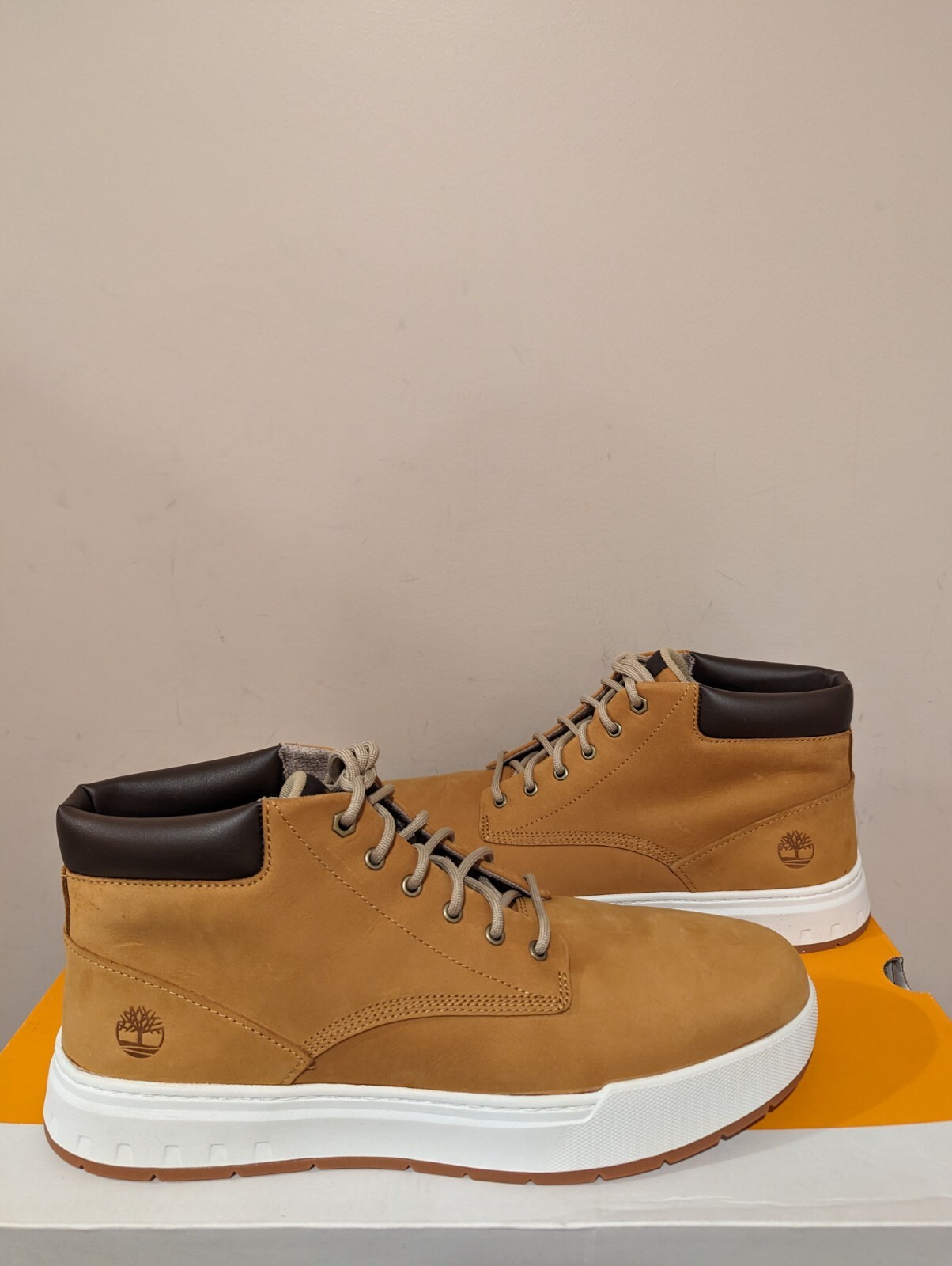 chocolatephuket① Timberland Men's Maple Grove Leather Chukka Boots NIB | eBay