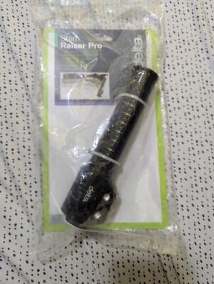 Delta Stem Raiser PRO Black 1-1/8'' Diameter A-Head Stem Handlebar Riser up 4.6''