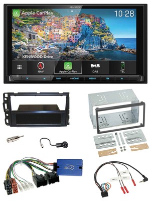 Kenwood Bluetooth Lenkrad 2DIN USB TMC DAB Navigation für Cadillac BLS YSCF 2006