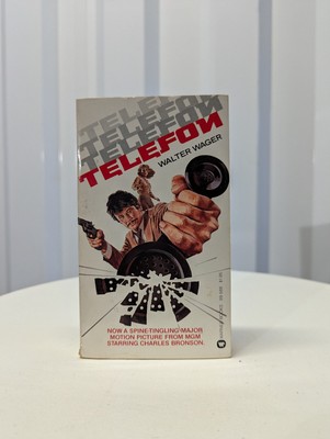 Telefon by Walter Wager - Vintage Bronson Thriller Movie Tie-In Paperback