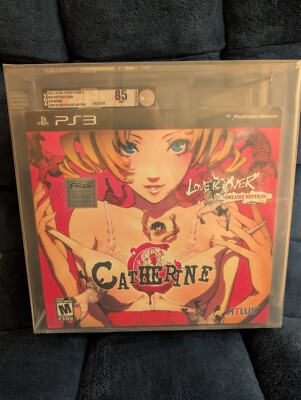 Catherine: Love Is Over Deluxe Edition Sony PlayStation 3 PS3 Graded VGA 85
