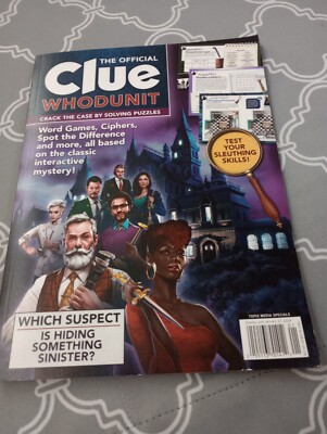 The Official Clue Whodunit Guide To Case Solving Puzzles