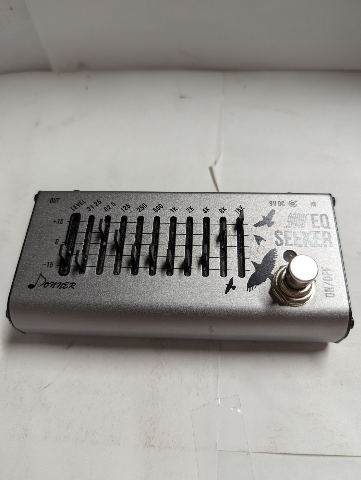Donner Equalizer EQ Seeker 10 Band EQ Equalizer Effector