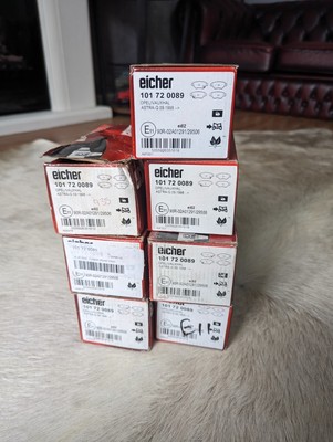 Eicher Rear Brake Pads 101 72 0089 VAUXHALL ASTRA 98-04 VAUXHALL 