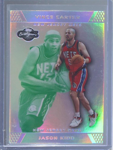 2007-08 Topps Co-Signers - Jason Kidd/Vince Carter #5