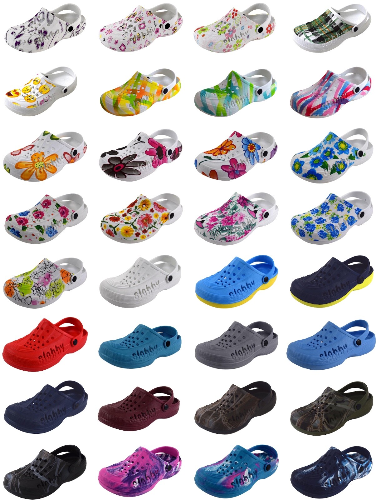 Damen Gartenclogs Clogs Praxis Pantoletten Hausschuhe bunt 36,37,38,39,40,41,42 Damen Gartenclogs Clogs Praxis Pantoletten Hausschuhe bunt 36,37,38,39,40,41,42