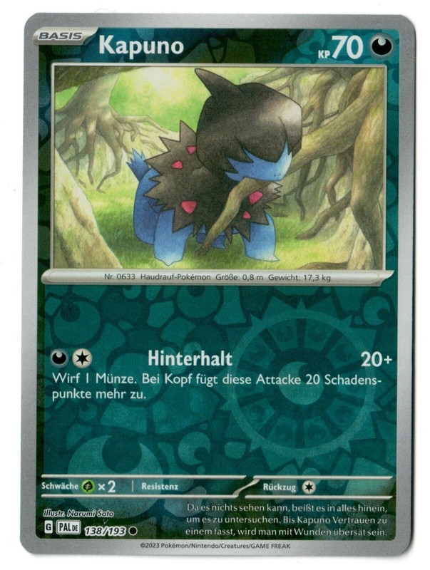 Pokemon Karte Entwicklungen In Paldea - Holo - Reverse Holo - Auswahl - Deutsch