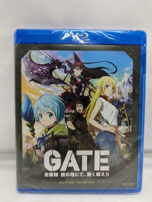 GATE Thus the JSDF Fought There Complete Anime Series Collection Blu-ray Sealed