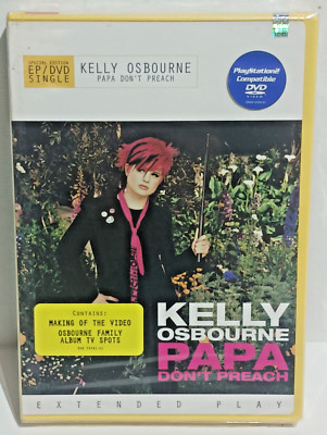 KELLY OSBOURNE: ''Papa Dont Preach'' Factory Sealed EP DVD Single, 2002