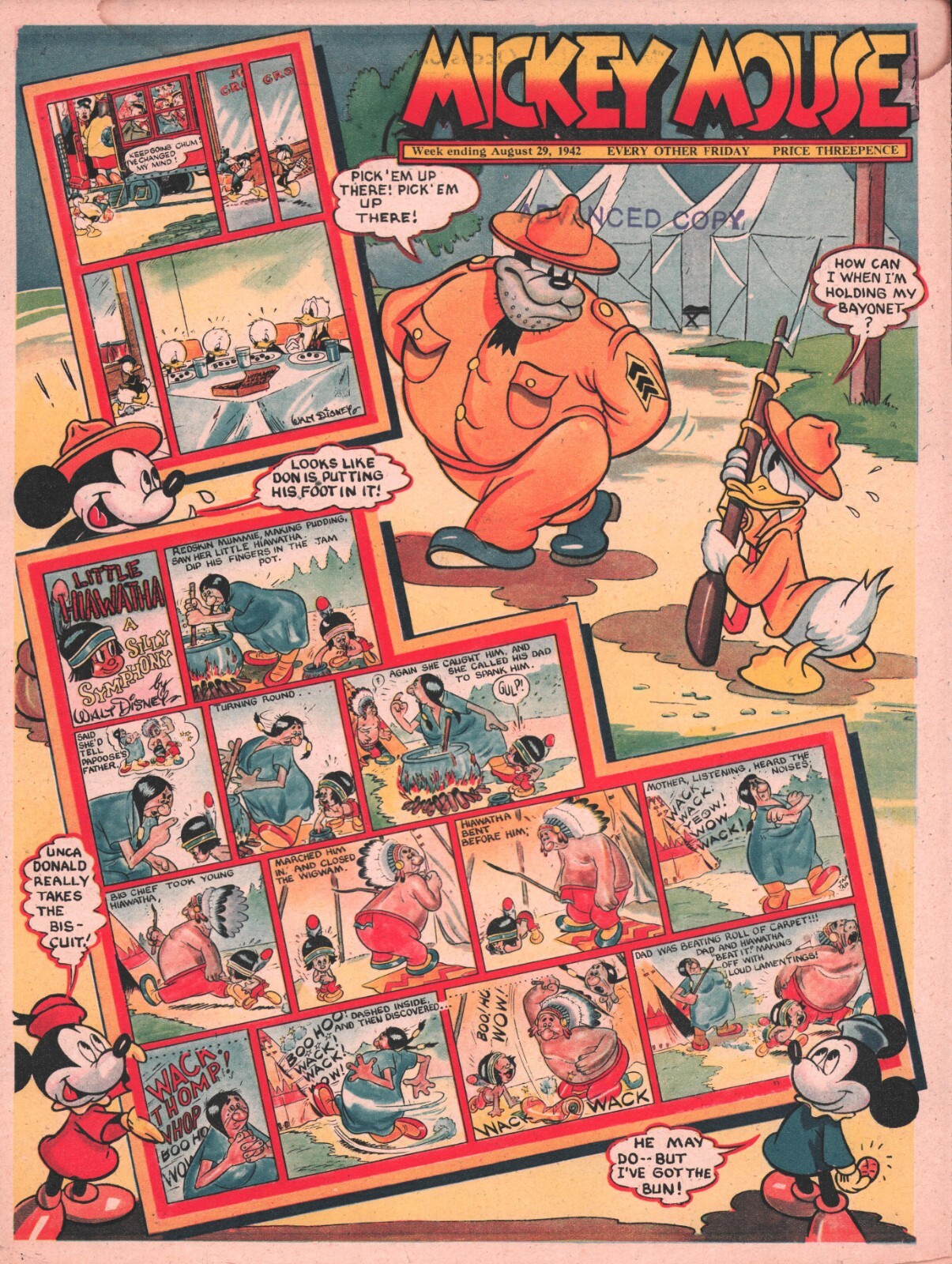 美品80’s SUNDAY COMICS “Disney Mickey” 刺繍 美品80's SUNDAY COMICS “Disney Mickey” 刺繍 美品80's SUNDAY